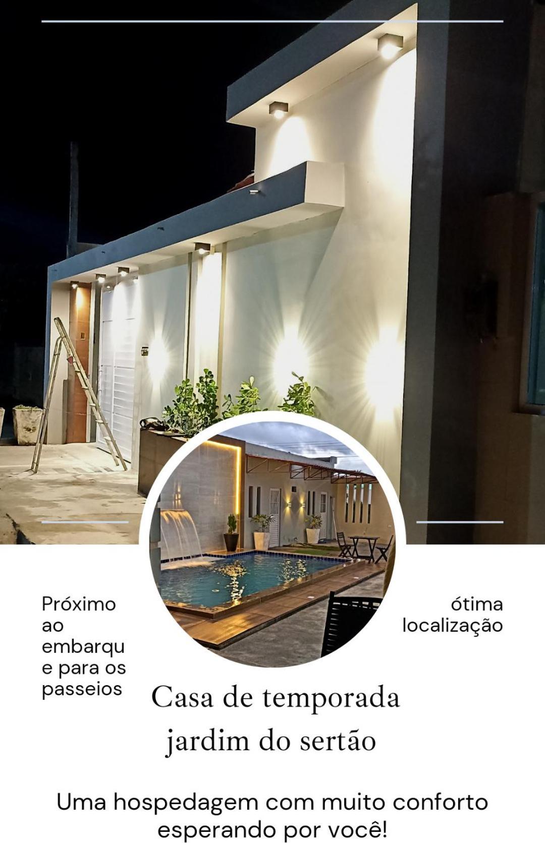 Casa Jardim Para Temporada Em Piranhas-Alagoas Екстер'єр фото